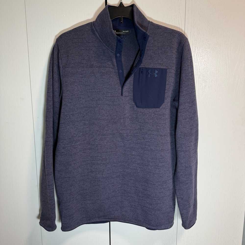 Under Armour Men's Blue Sweater Pullover XLT